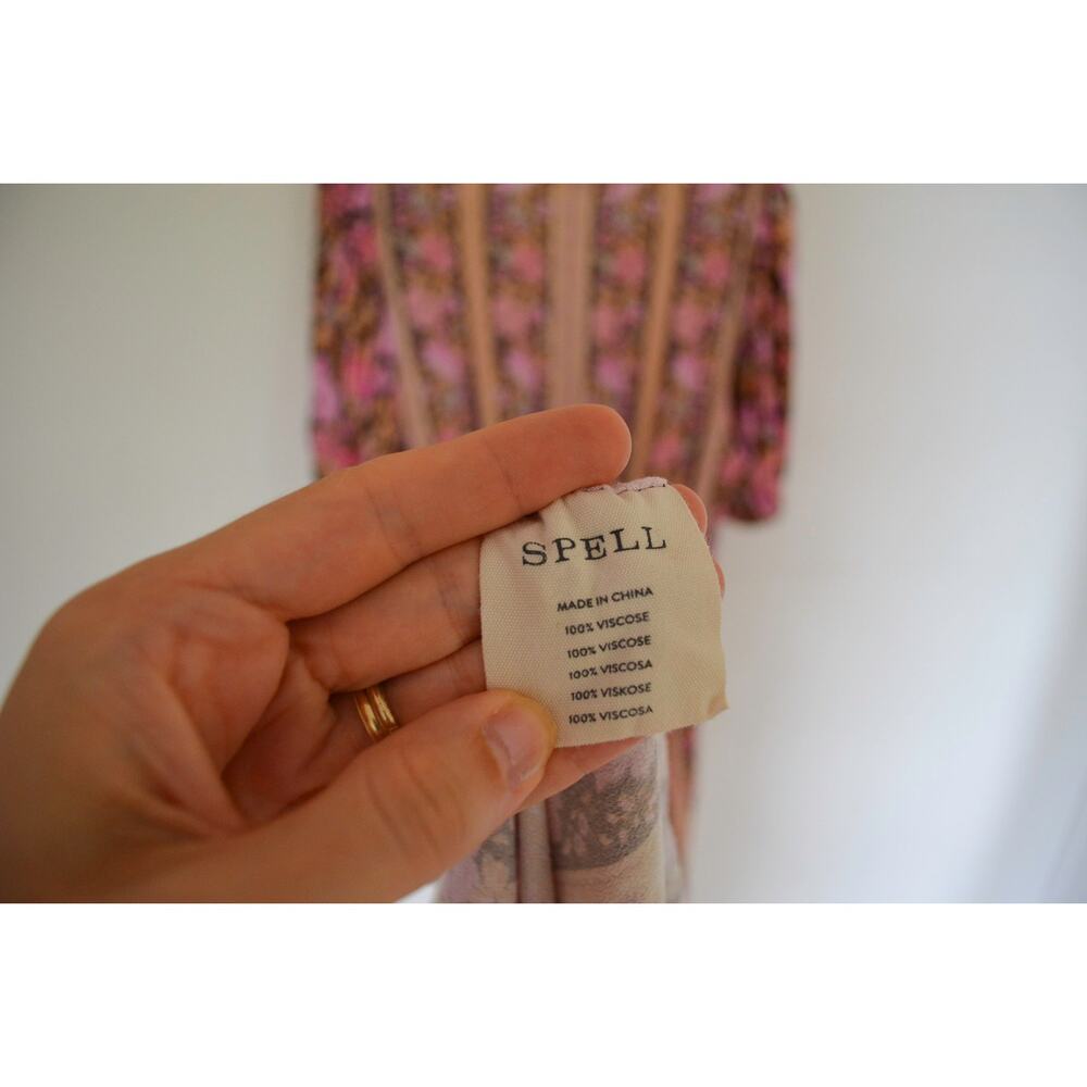 Spell Enchanted Wood Dress Size X Large - Picture 7 of 7